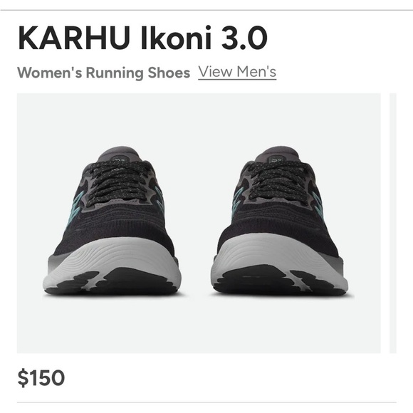 KARHU | Ikoni 3.0 | Fleet Feet | Black/Stone Blue | Women’s size 7.5 - Picture 4 of 16